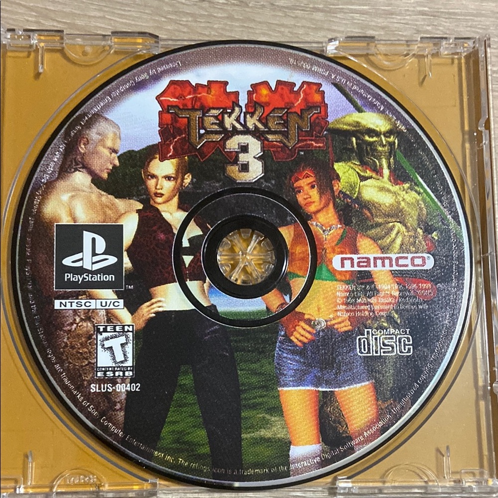 Tekken 3 (Sony PlayStation 1, PS1 ) / Disc Only